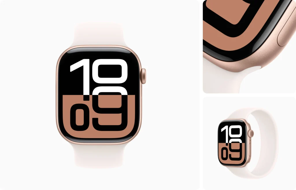 Apple Watch Series 10 Aluminium case rosegold
