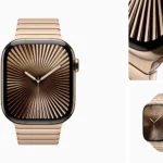 Apple Watch Series 10 Titanium case titanium gold
