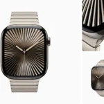 Apple Watch Series 10 Titanium case titanium-natural