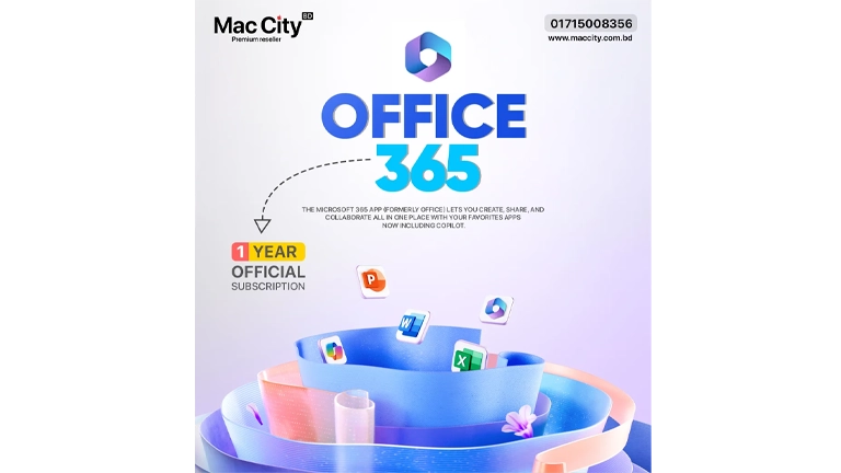 Microsoft Office 365 Personal Subscription maccity bd 1
