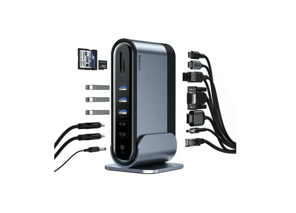 BASEUS 16 in 1 WorkStation Multifunctional Type-C Hub