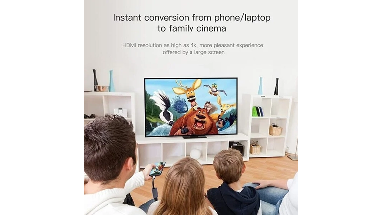 Baseus CAHUB-E0G Smart HUB Converter USB 3.0 for Type C to 4K HDMI maccity bd 2