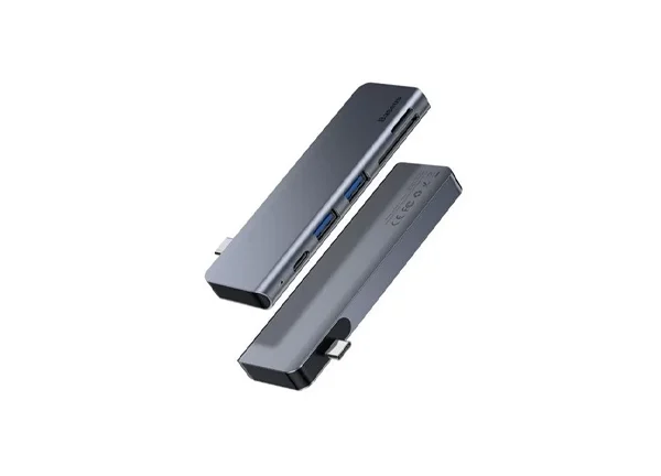 Baseus USB-C Harmonica 5-in-1 HUB Adapter (CAHUB-K0G)