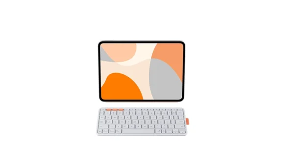 Logitech Flip Folio iPad Pro 11-inch (M4 & M5), iPad Air 11-inch (M2 & M3), iPad Air (5th gen) Pale Grey