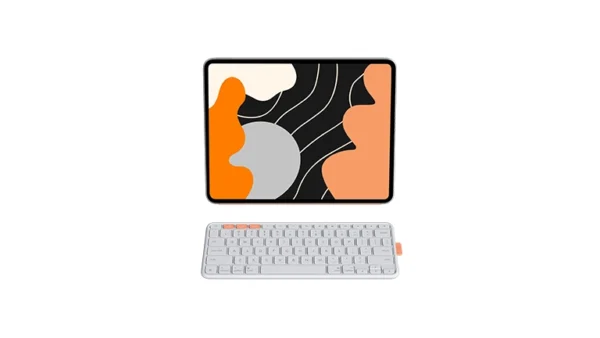 Logitech Flip Folio iPad Pro 13-inch (M4 & M5), iPad Air 13-inch (M2 & M3) Pale Grey