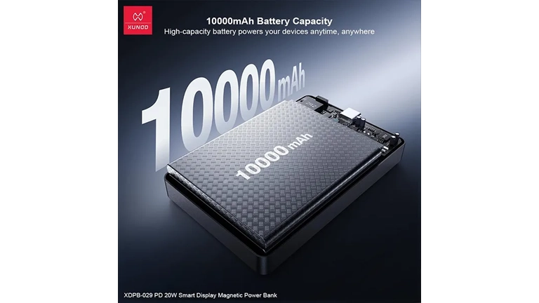 XUNDD XDPB-029 PD 20W Magnetic Power Bank - 10000mAh maccity bd1