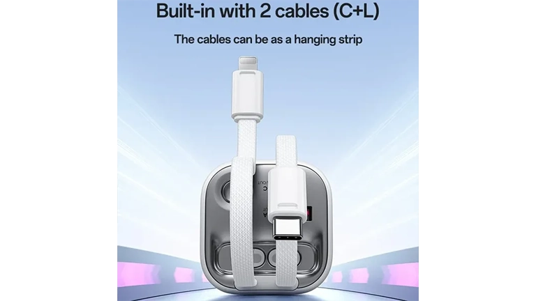 XUNDD XDPB-W009 PD35W 20000mAh Dual Cable Power Bank maccity bd1